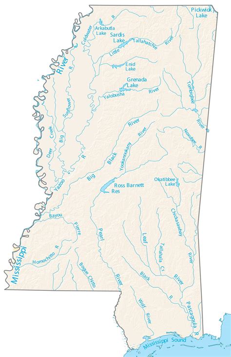 Mississippi river map - cardioloki