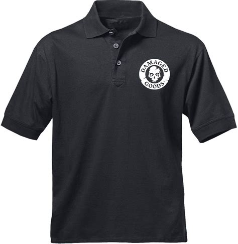 1-mens-polo-black – Comfortable and Unique | Damaged Goods Clothing