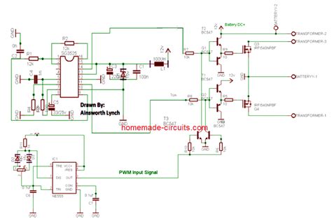 3kva Inverter Circuit Diagram Using Sg3525