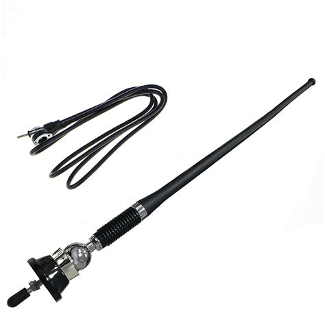 GetUSCart- NC 16.9 Inch Car FM AM Radio Antenna, Flexible Mast Radio ...