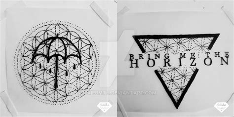 Bring me the horizon tattoo>>>I really like the left one | Diy tattoo ...