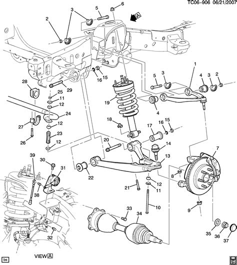 2004 Chevy Silverado Rear Suspension Diagram