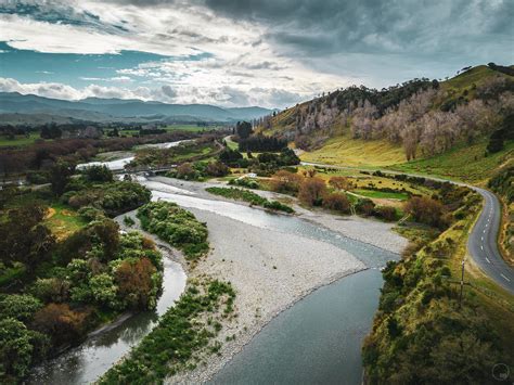 A photo taken over the Ruamahanga River, just outside of Masterton : r ...