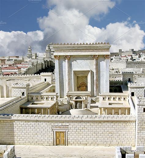 Second Temple. Ancient Jerusalem | High-Quality Architecture Stock ...