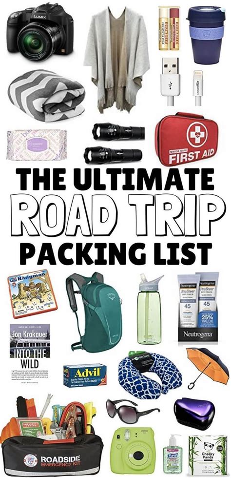 55 Essential Road Trip Packing List Items [2023] (inc FREE PDF ...