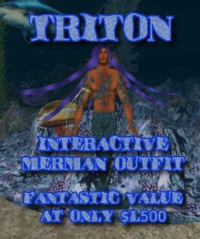 Second Life Marketplace - PHANTASM TRITON MERMAN