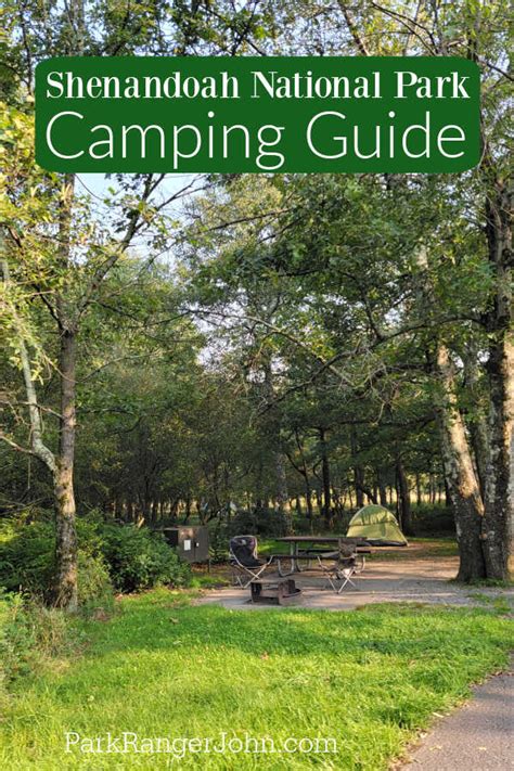 Shenandoah National Park Camping Guide | Park Ranger John