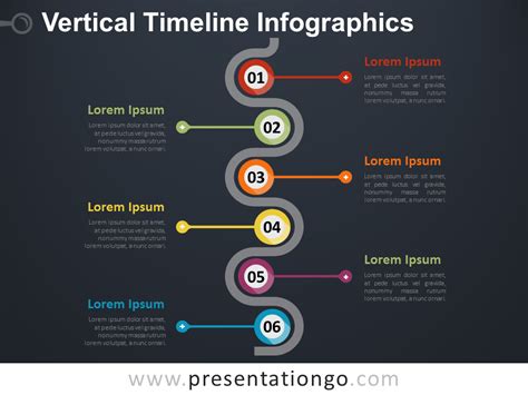 Vertical Timeline Infographics for PowerPoint - PresentationGO.com