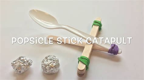 how to make a catapult out of popsicle sticks and rubber bands ...