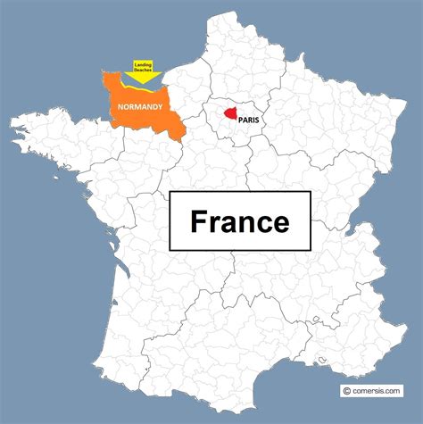 Map Of France Normandy Region - United States Map