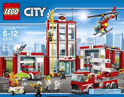 LEGO CITY Fire Station 60110 | You Are My Everything (Yame Inc.)