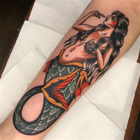 Top 124 + Traditional mermaid tattoo - Spcminer.com