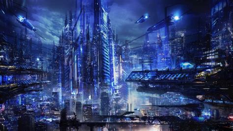 🔥 [50+] Futuristic City Wallpapers 1920x1080 | WallpaperSafari