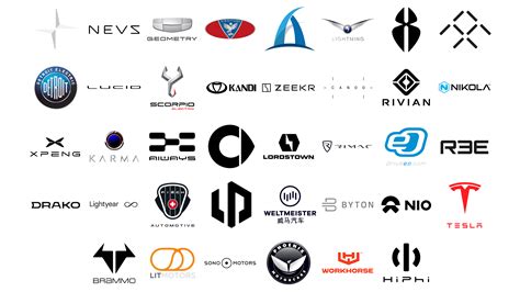 Electric Car Brands and sign, new logo meaning and history, PNG, SVG