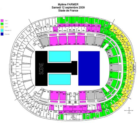 Stade De France Seating Map