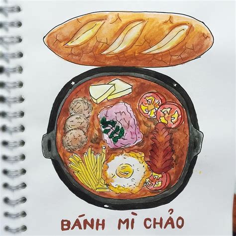 Bánh mỳ chảo | Ẩm thực, Thức ăn, Bánh mì