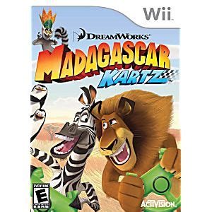 Madagascar Kartz Nintendo WII Game