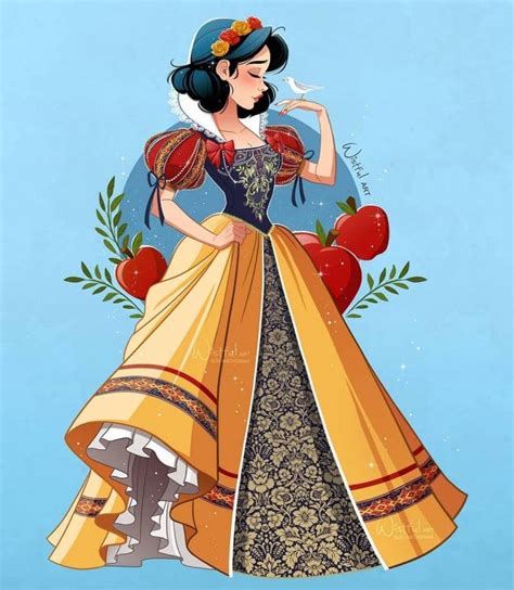 Stunning disney princesses fan art by a parisian artist – Artofit