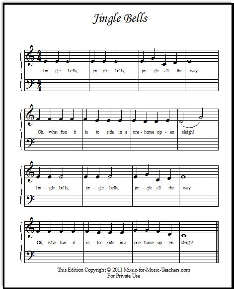 Jingle Bells Sheet Music