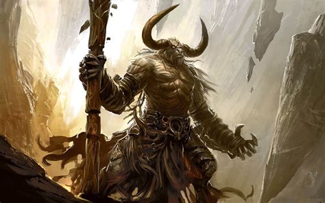 Minotaur | Mythological creatures, Fantasy artist, Character art