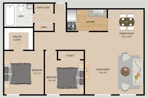 2D Floor Plan Images - floorplans.click