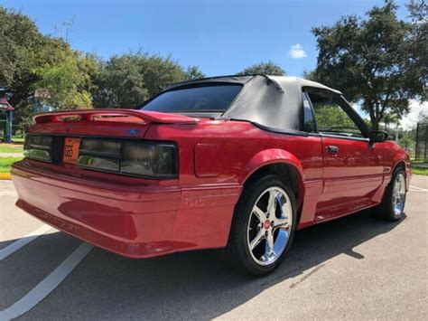 1989 Ford Mustang GT 5.0 Convertible Foxbody for sale: photos ...