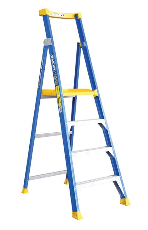 Bailey - Platform Step Ladder - 4 Step - Fibreglass - 1.2m - 150kg ...