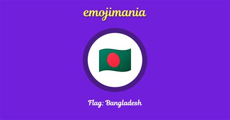 🇧🇩 Flag: Bangladesh emoji Copy & Paste - Emojimania