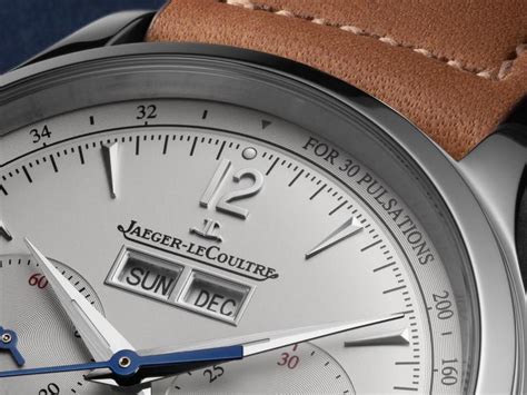 The Jaeger-LeCoultre Master Control Chronograph Calendar is elegance ...