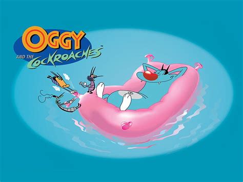 HD wallpaper: Oggy Cartoon, Oggy and the Cockroaches illustration ...