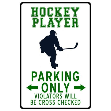 Funny Hockey Signs