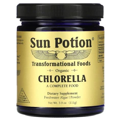 Sun Potion Organic Chlorella Powder, 3.9 OZ, 3.9 oz - Fry’s Food Stores