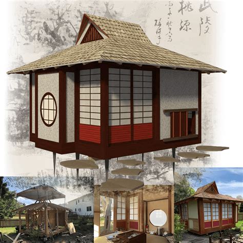 Japanese Tea House Plans