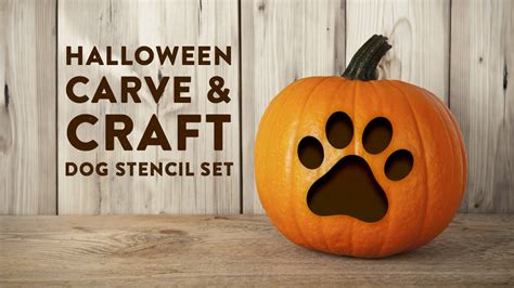 Halloween Carve & Craft: Download Our Dog Pumpkin Carving Stencils ...