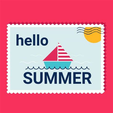 Hello Summer Vector 621198 Vector Art at Vecteezy