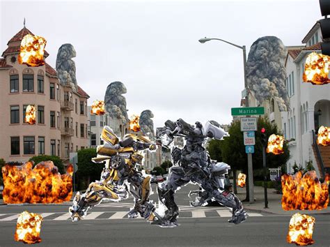 Bumblebee vs Barricade by kongzillarex619 on DeviantArt