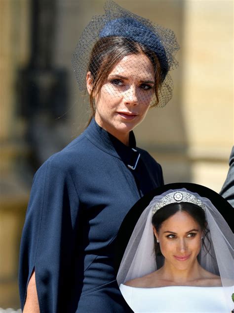 Victoria Beckham reveals her thoughts on Meghan Markle's wedding dress