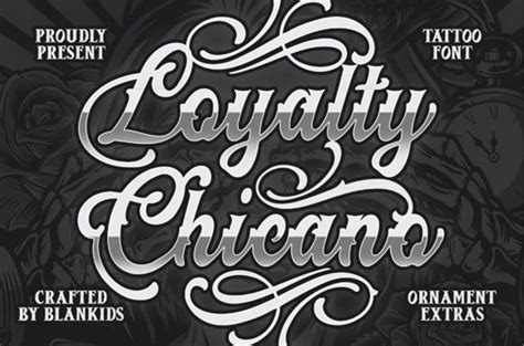 Loyalty Chicano Font - Creative Fonts