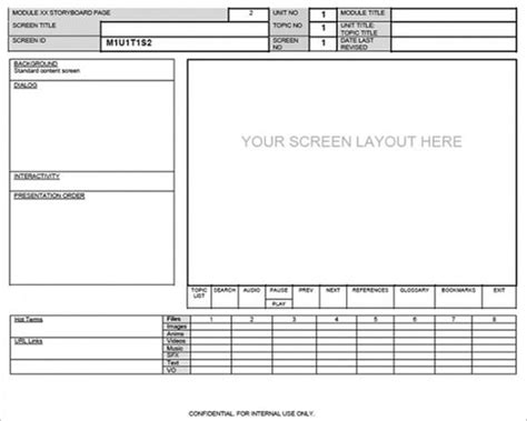 7+ Website StoryBoard Templates - DOC, PDF