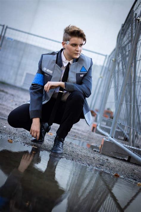 Preview of my DBH photoshoot | Cosplay Amino