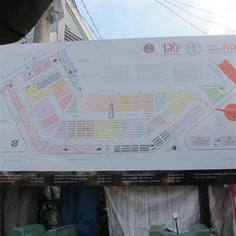 Chatuchak Market Map