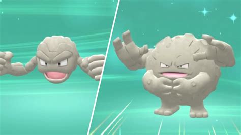 Pokemon brilliant diamond geodude evolution