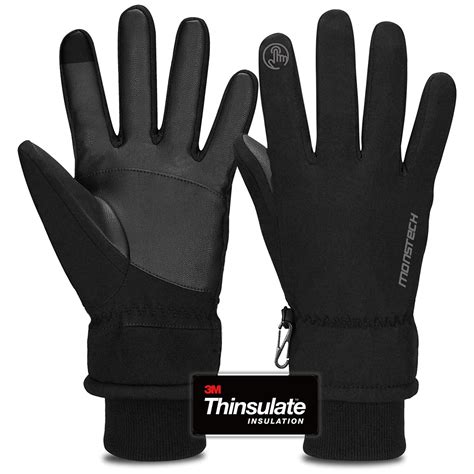 Winter Gloves Touchscreen Gloves Waterproof Thermal Gloves Ski Gloves ...