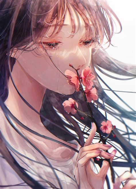 [100+] Aesthetic Sad Anime Girl Wallpapers | Wallpapers.com