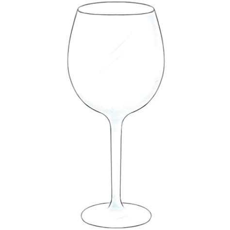 How to Draw a Wine Glass - Easy Drawing Art