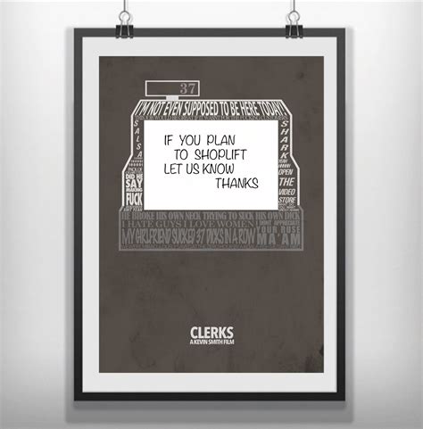 Clerks Movie Poster Minimalist - Etsy