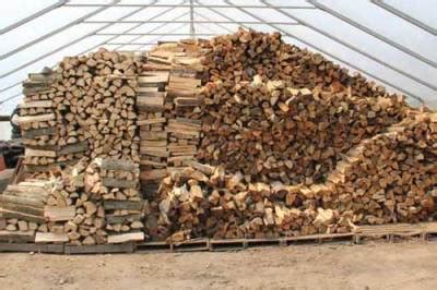 1/2 Cord Seasoned Firewood | Country Mile Gardens