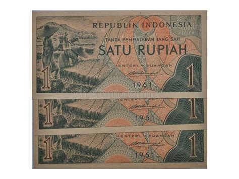 Isolated Indonesian Banknotes. Indonesian Currency Editorial Stock ...