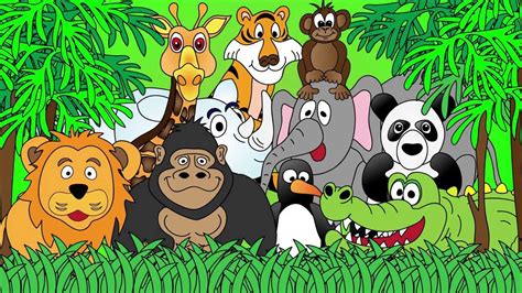 Zoo Animals Pictures For Kids - Coloring Easy for Kids