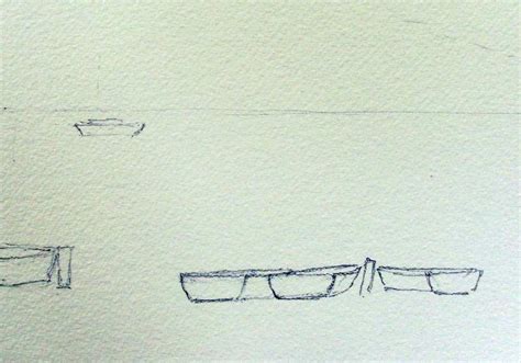 Row Boat Sketch at PaintingValley.com | Explore collection of Row Boat ...